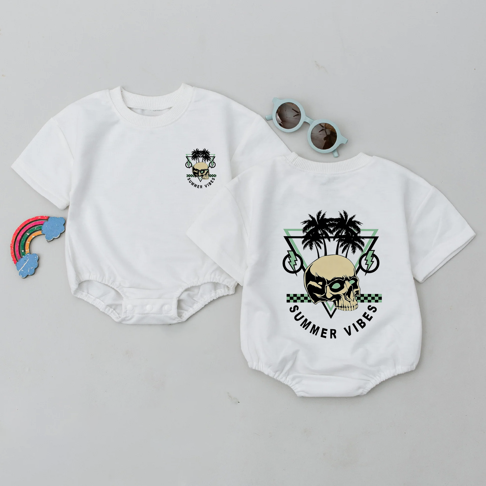Baby Summer Vibes Romper