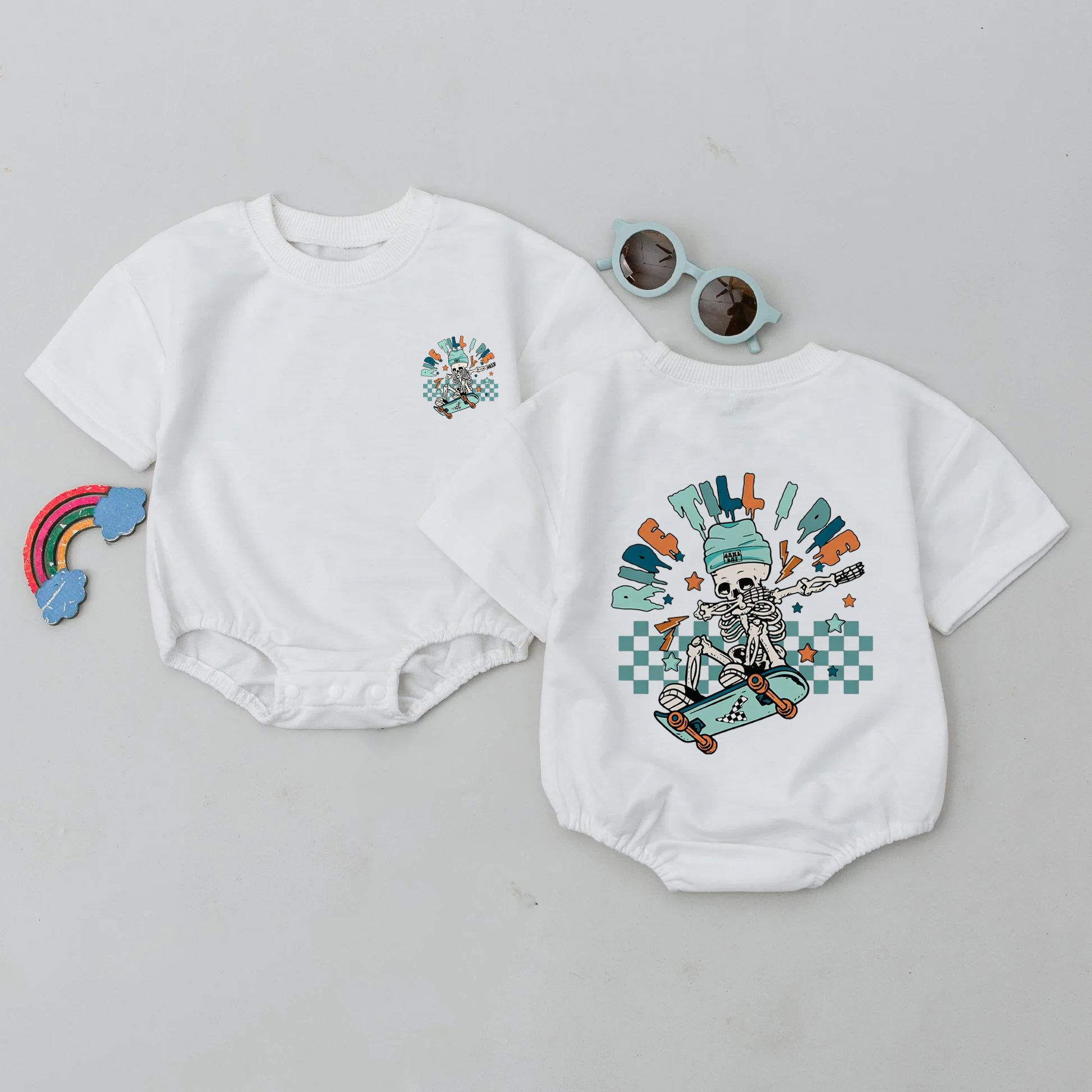 Baby Ride Till I Die Romper