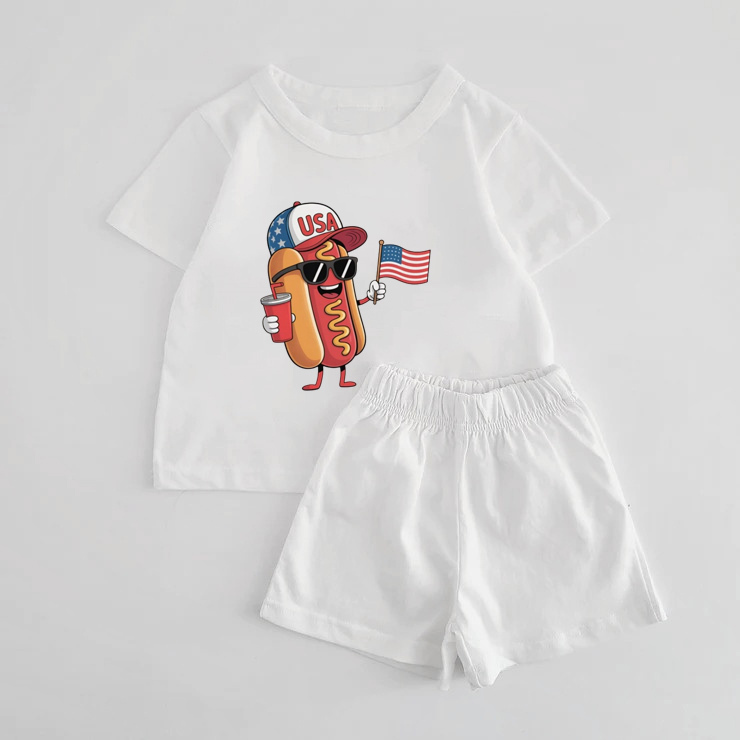 Toddler USA Hot Dog Set
