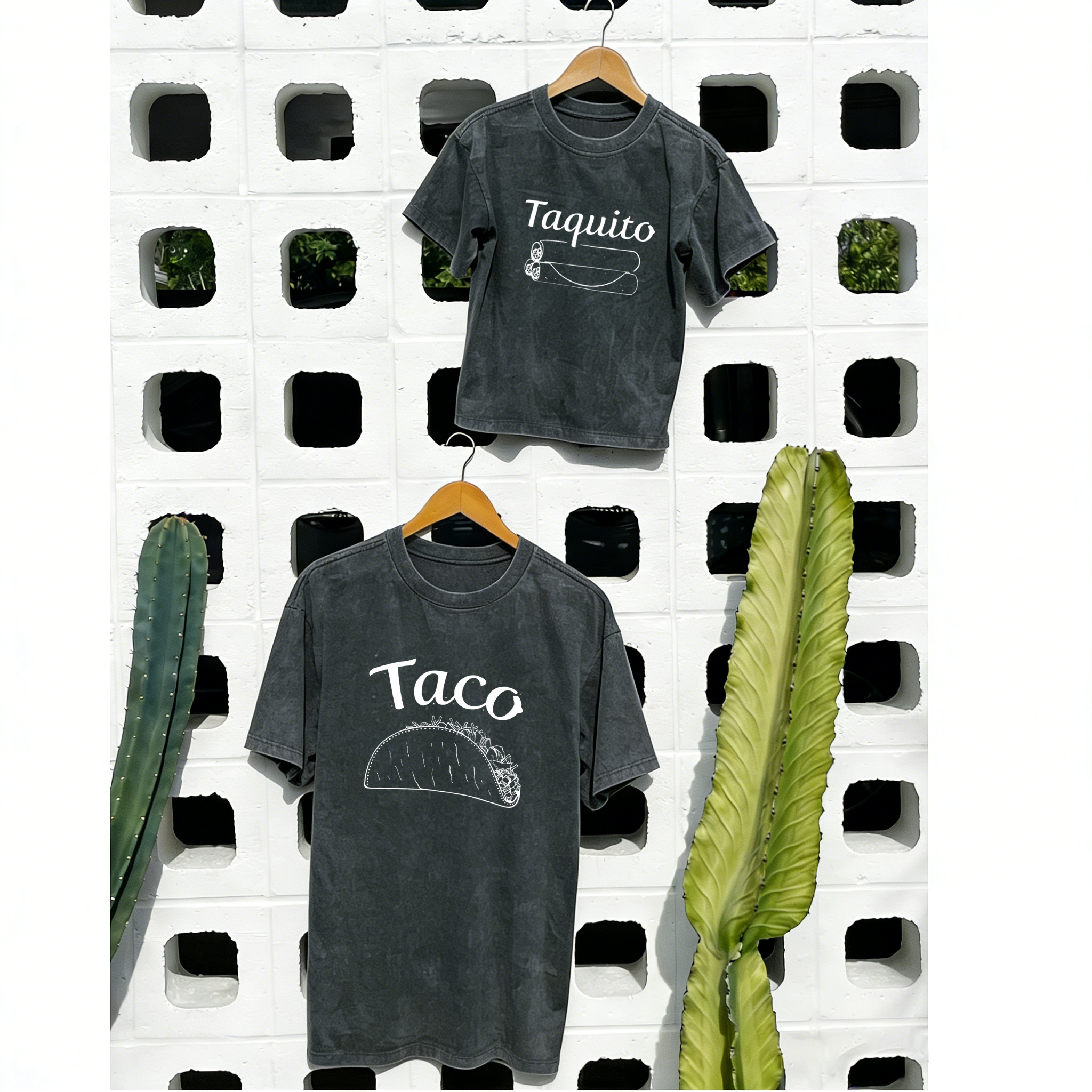 Mommy And Mini Taco&Taqutio Matching Clothing