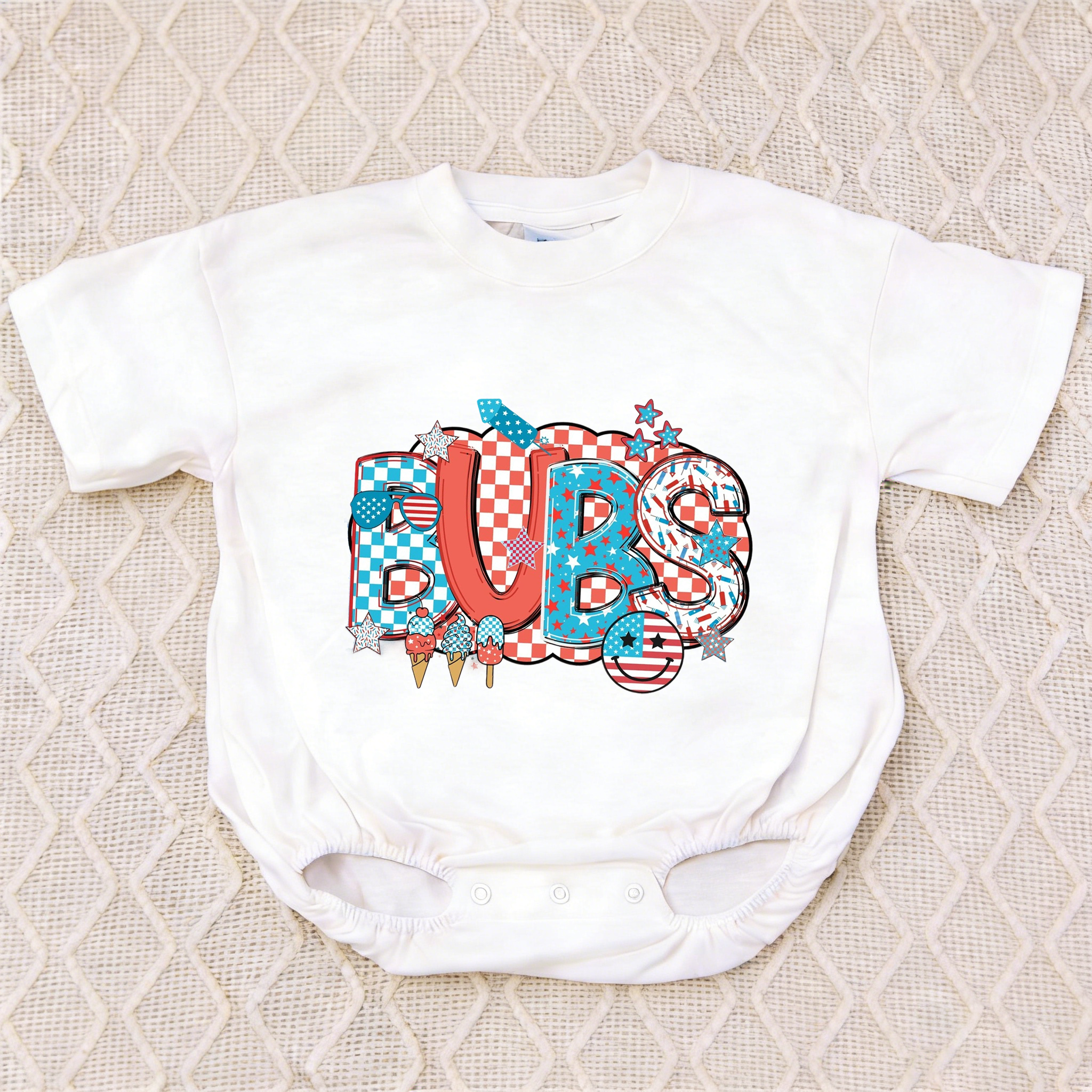 Baby Bubs 4th Of July Romper