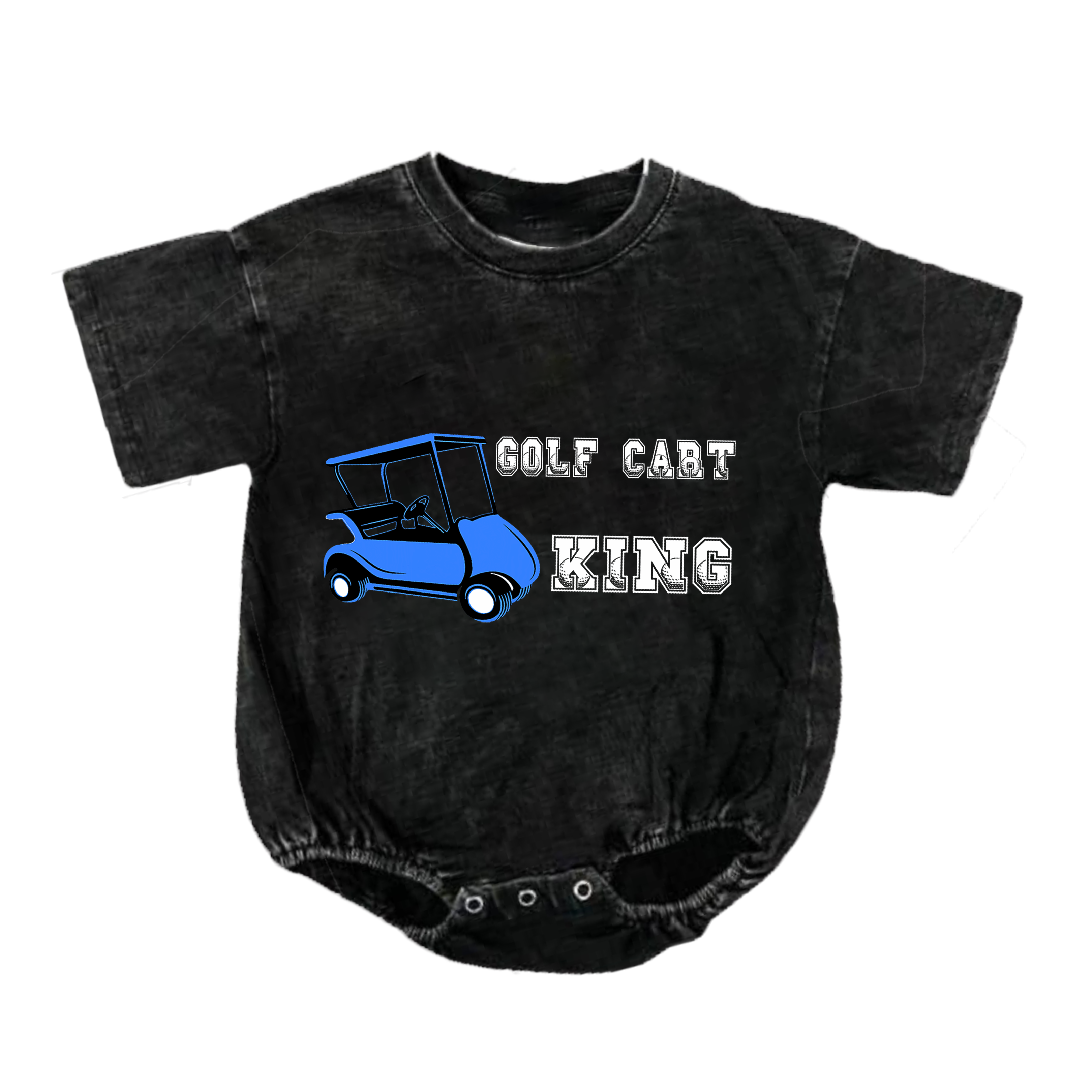 Baby Golf Cart King Romper