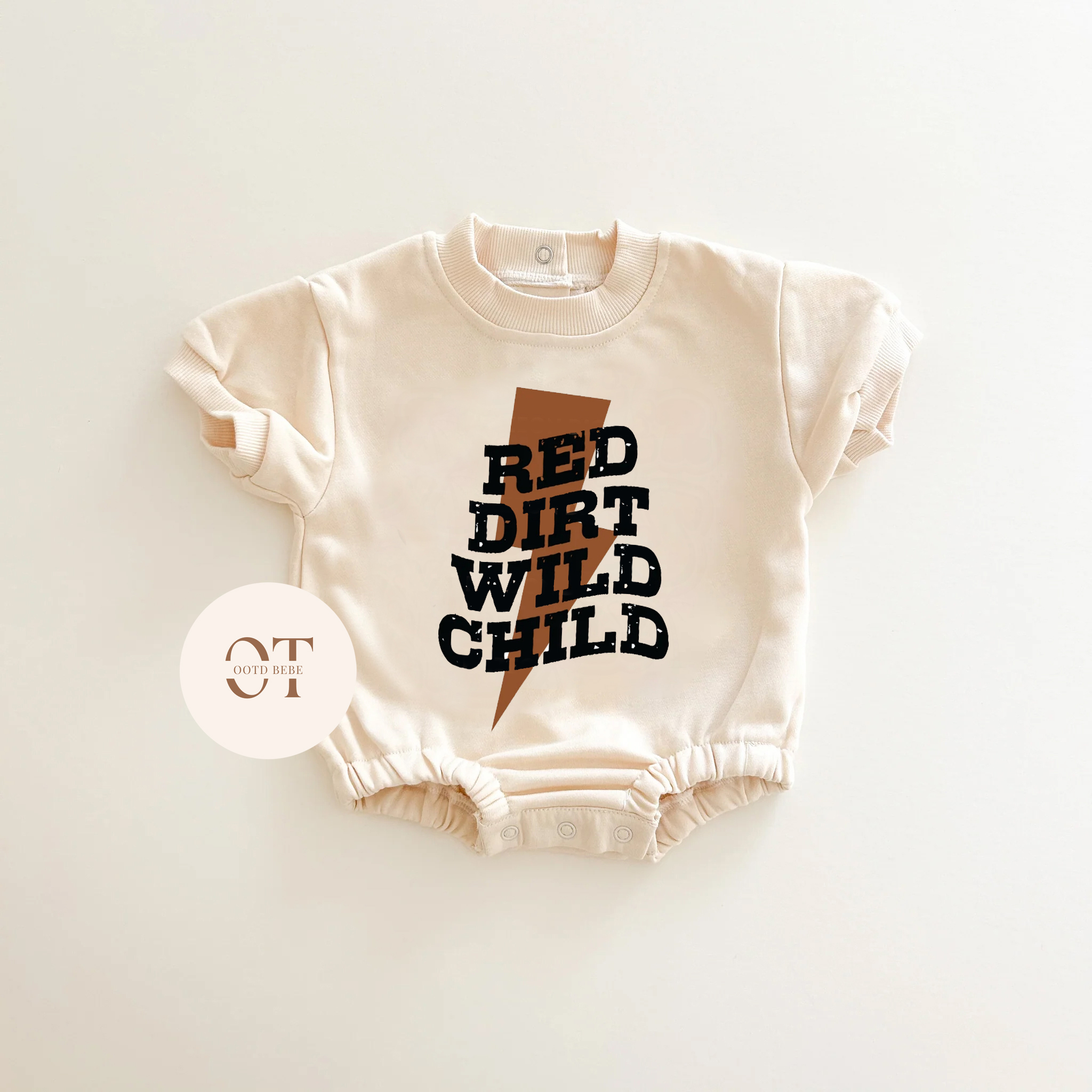Baby Red Dirt Wild Child Romper