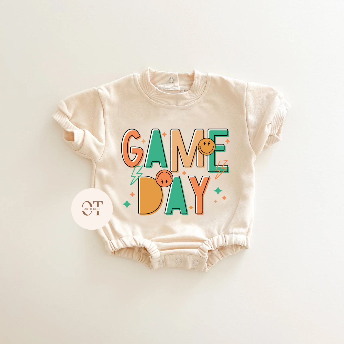 Baby Game Day Romper