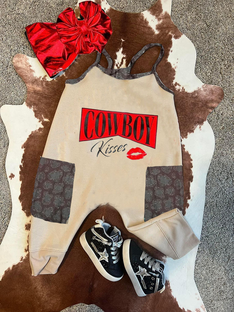 Baby Cowboy kiss Jumpsuit