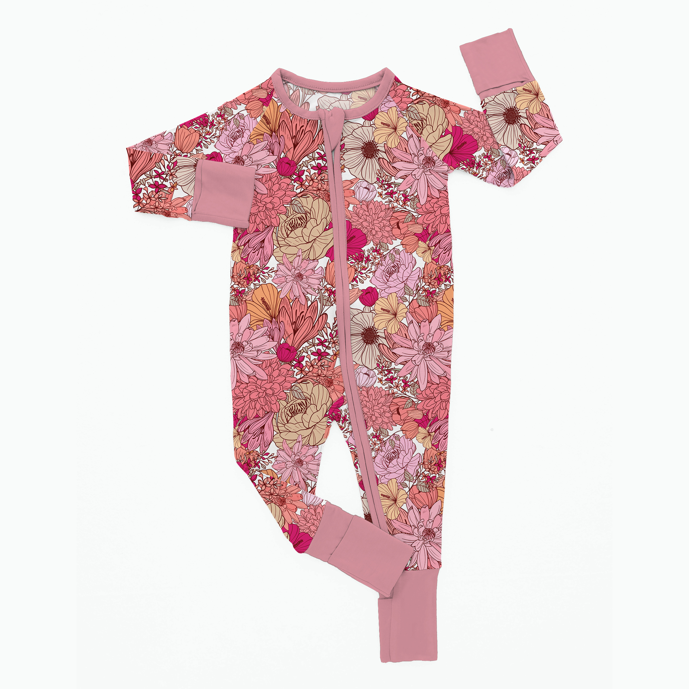 Newborn Flower Bamboo Sleeper