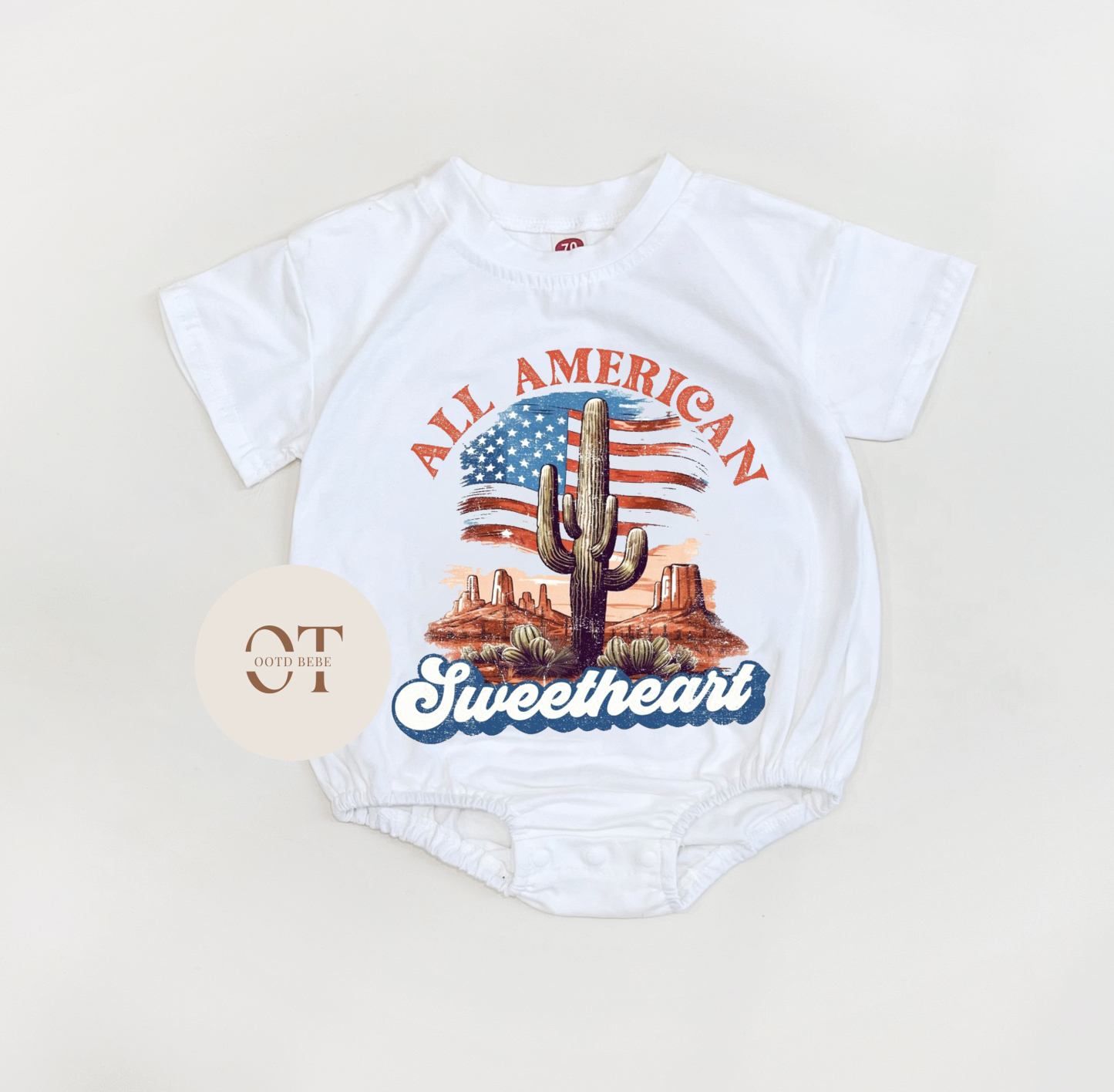 Baby Arizona Football Romper