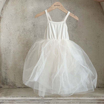 Pure Color Tutu Dresses
