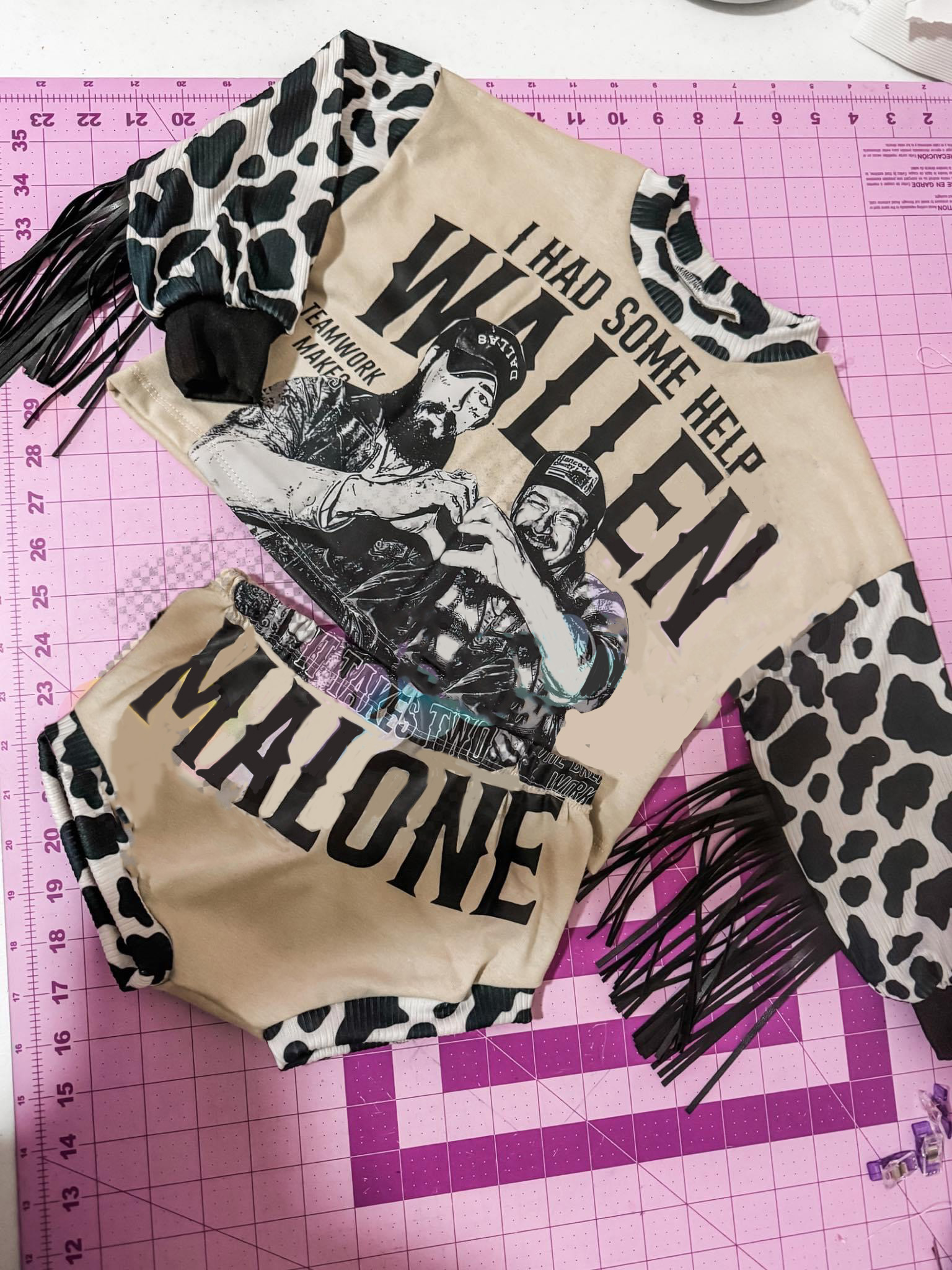 Baby Print Romper