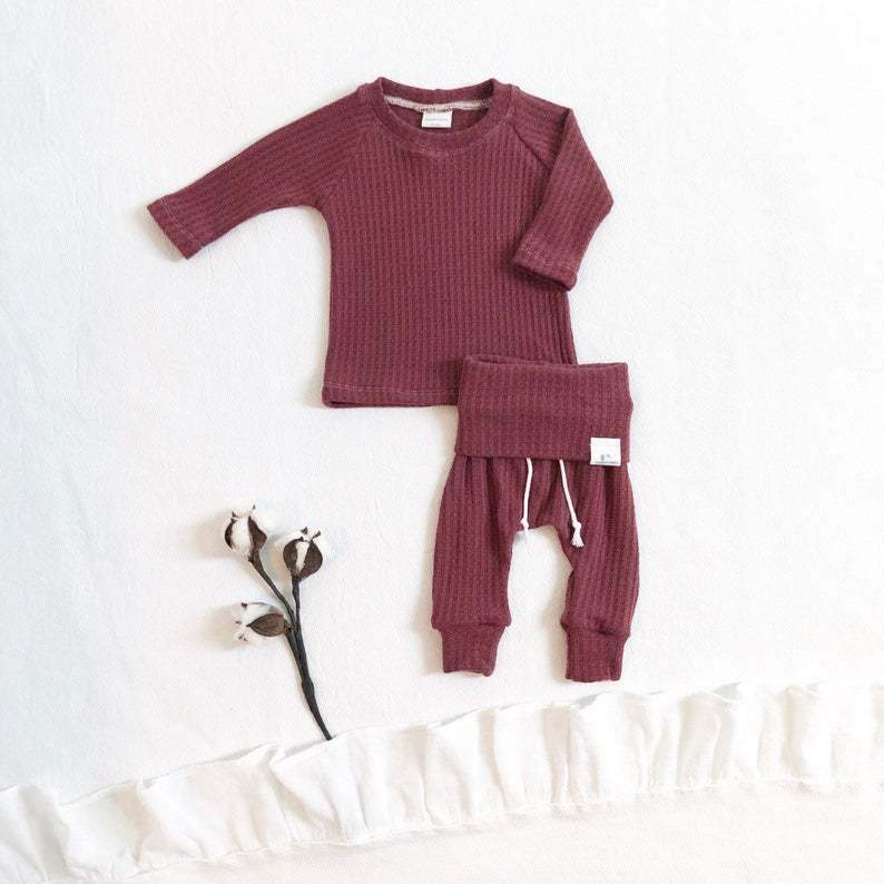 2-Piece Baby Knit Cotton Sweater Suit-visikids