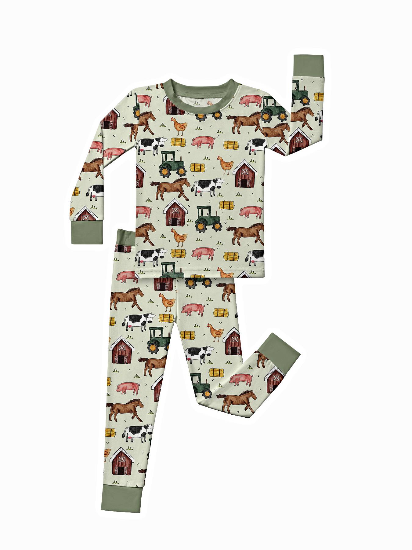 Kid Farm Bamboo Set ( 2-6Y )