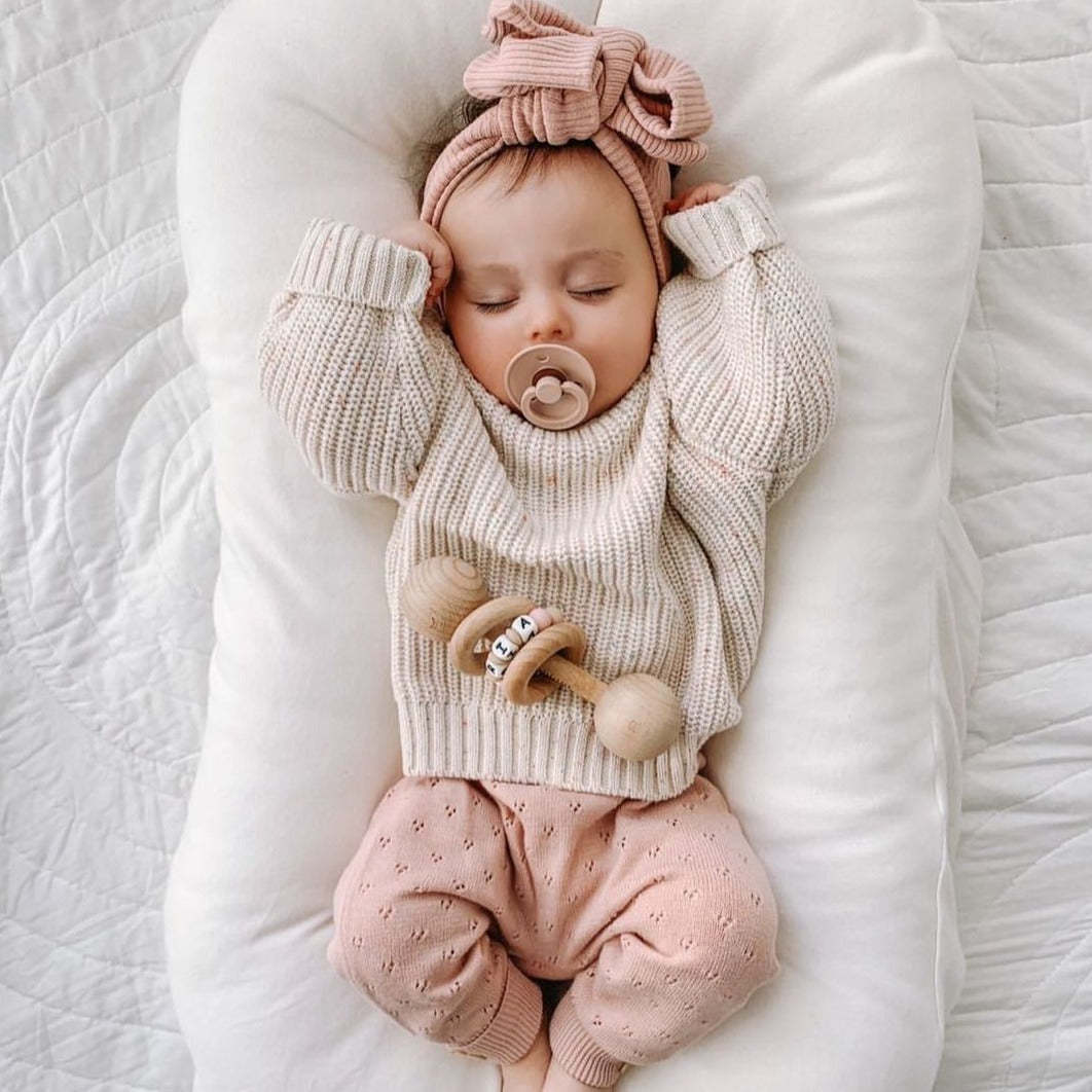 Baby Solid Color Sweater-visikids