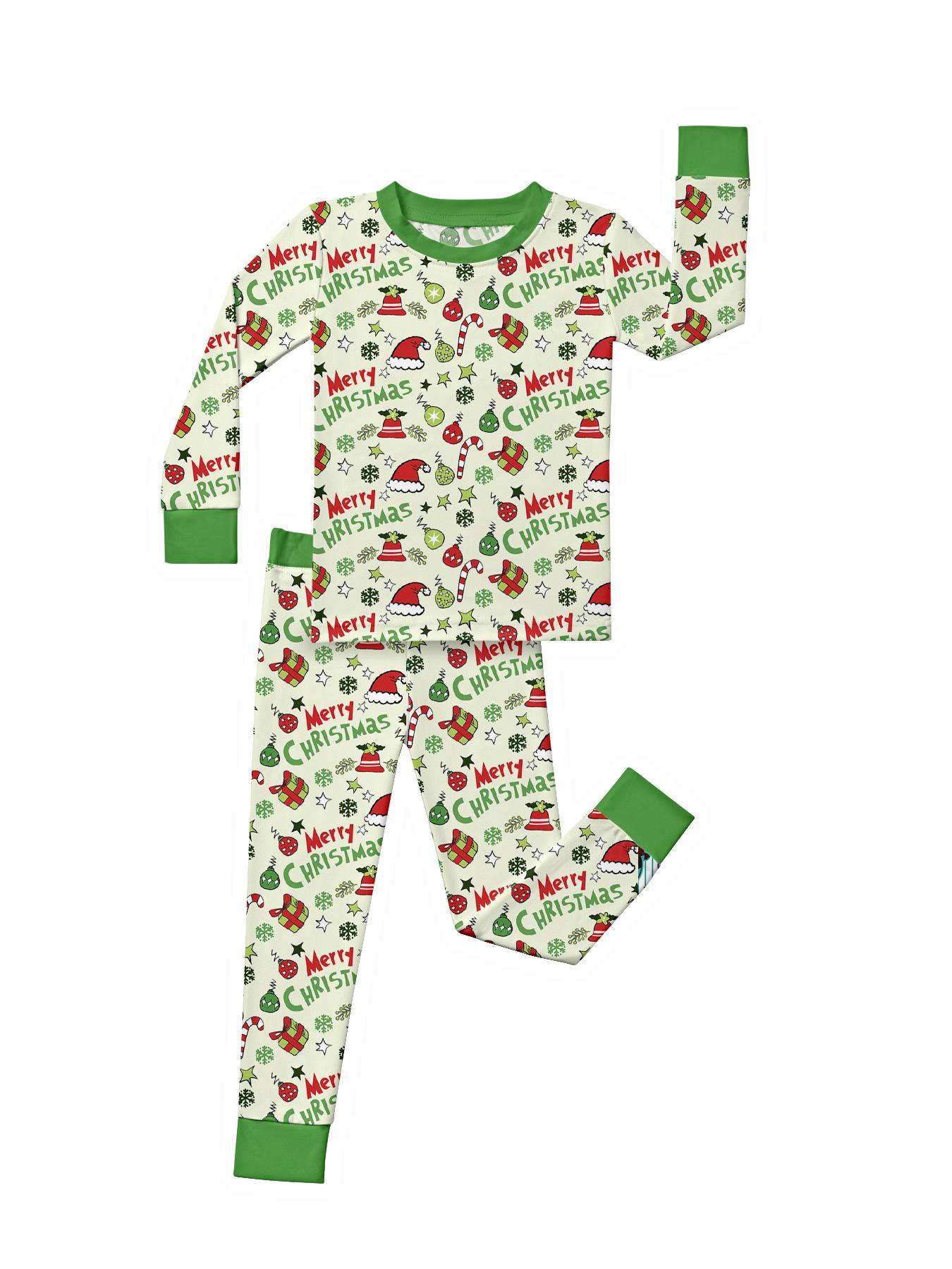 Kid Christmas Bamboo Set ( 2-6Y )