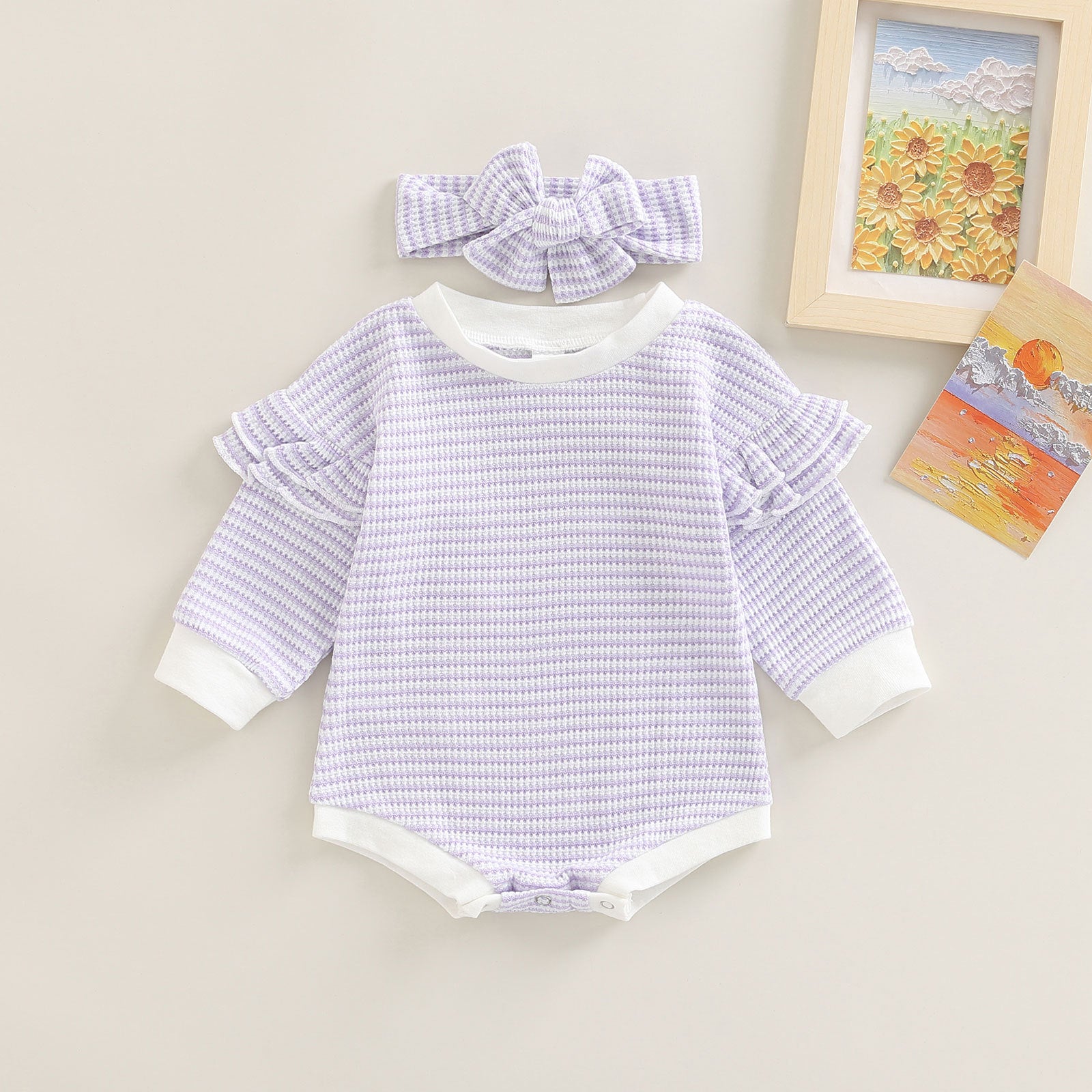 Baby Striped Romper