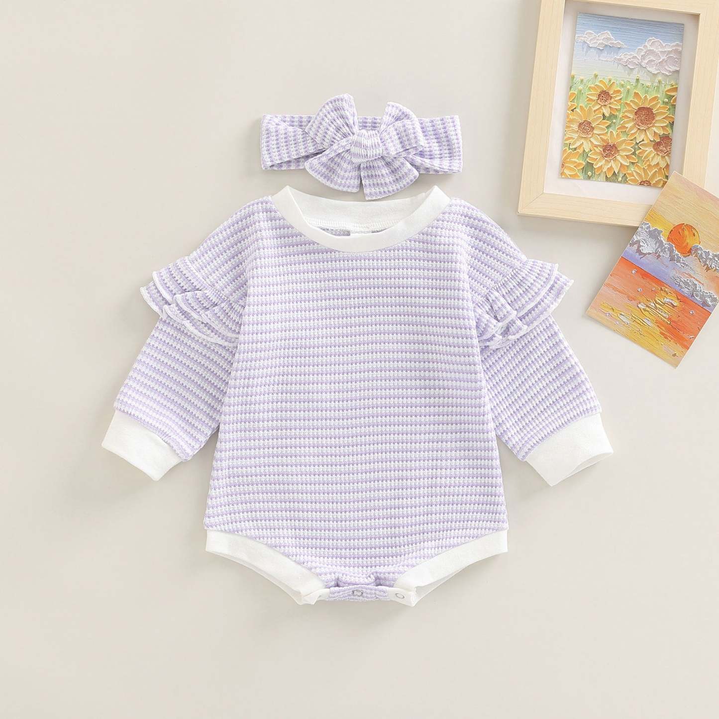 Baby Striped Romper