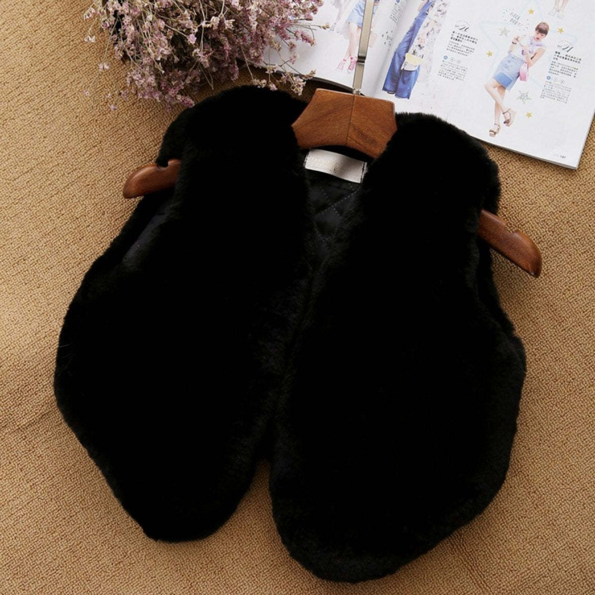 Girl Fur Vest-visikids