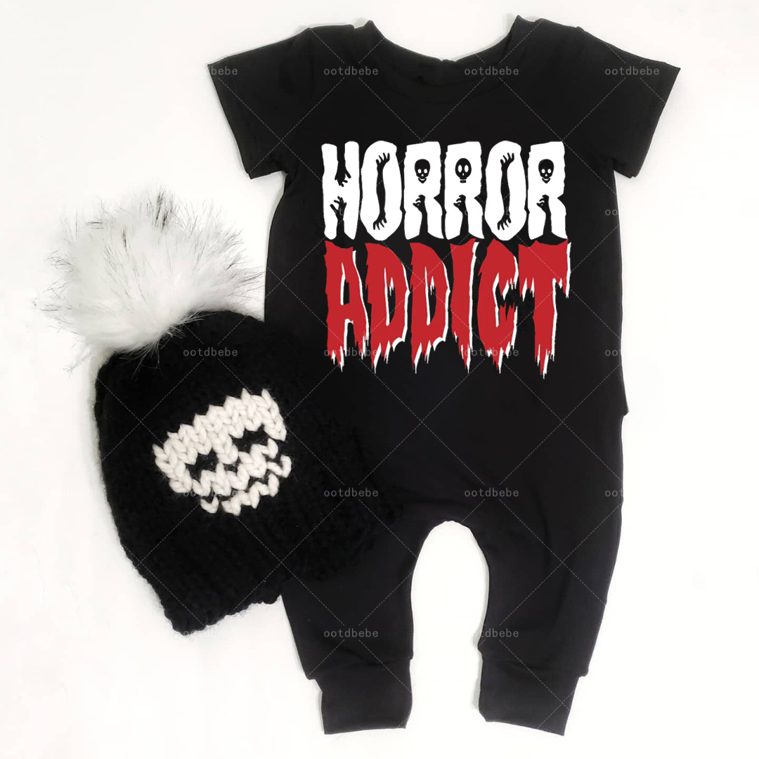 Baby Horror Addict Romper