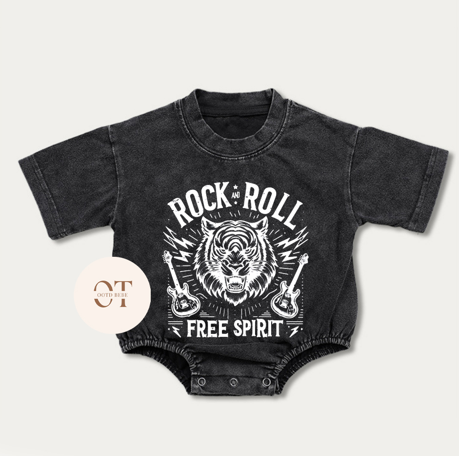 Baby Rock And Roll Romper