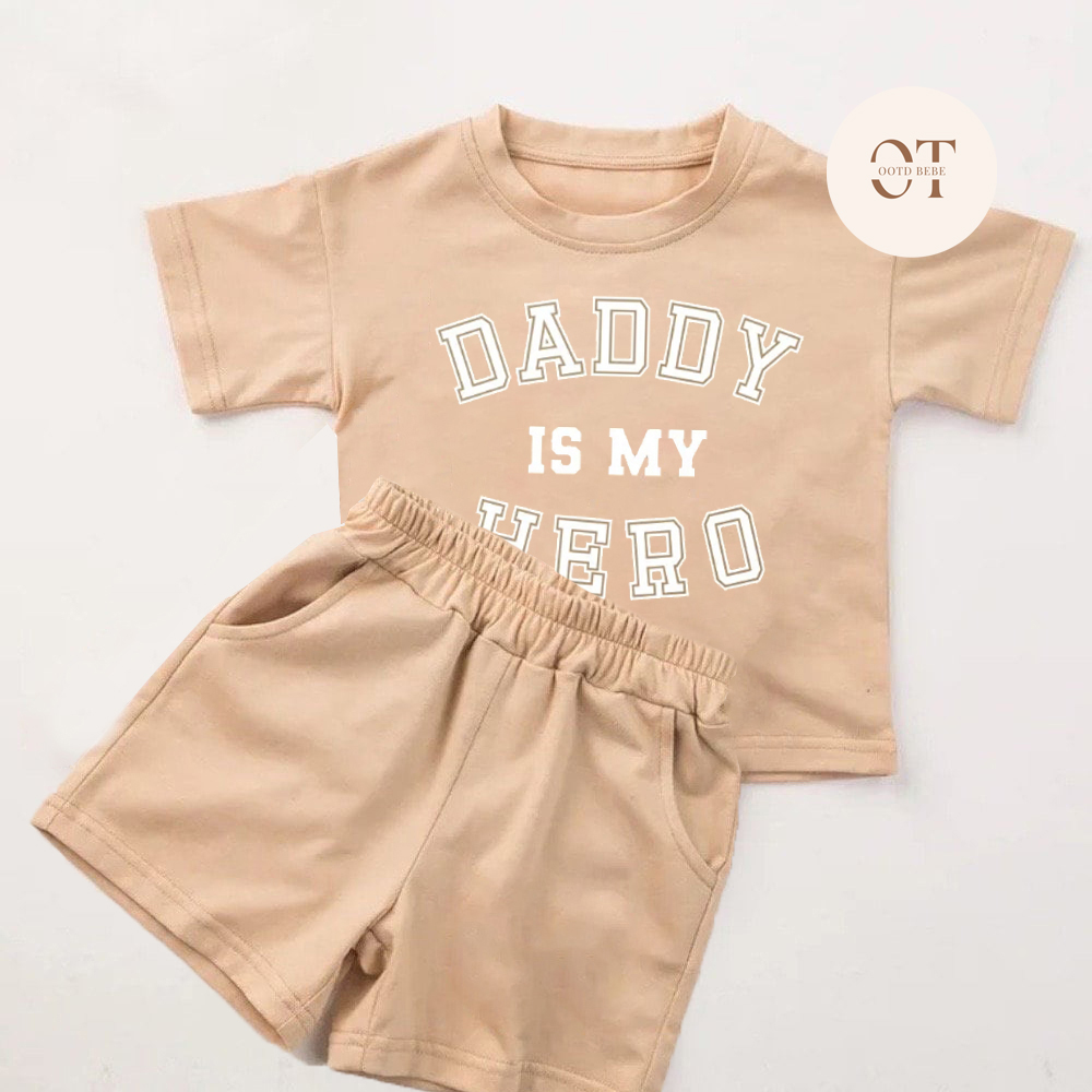 Toddler Daddy Is My Hero Set