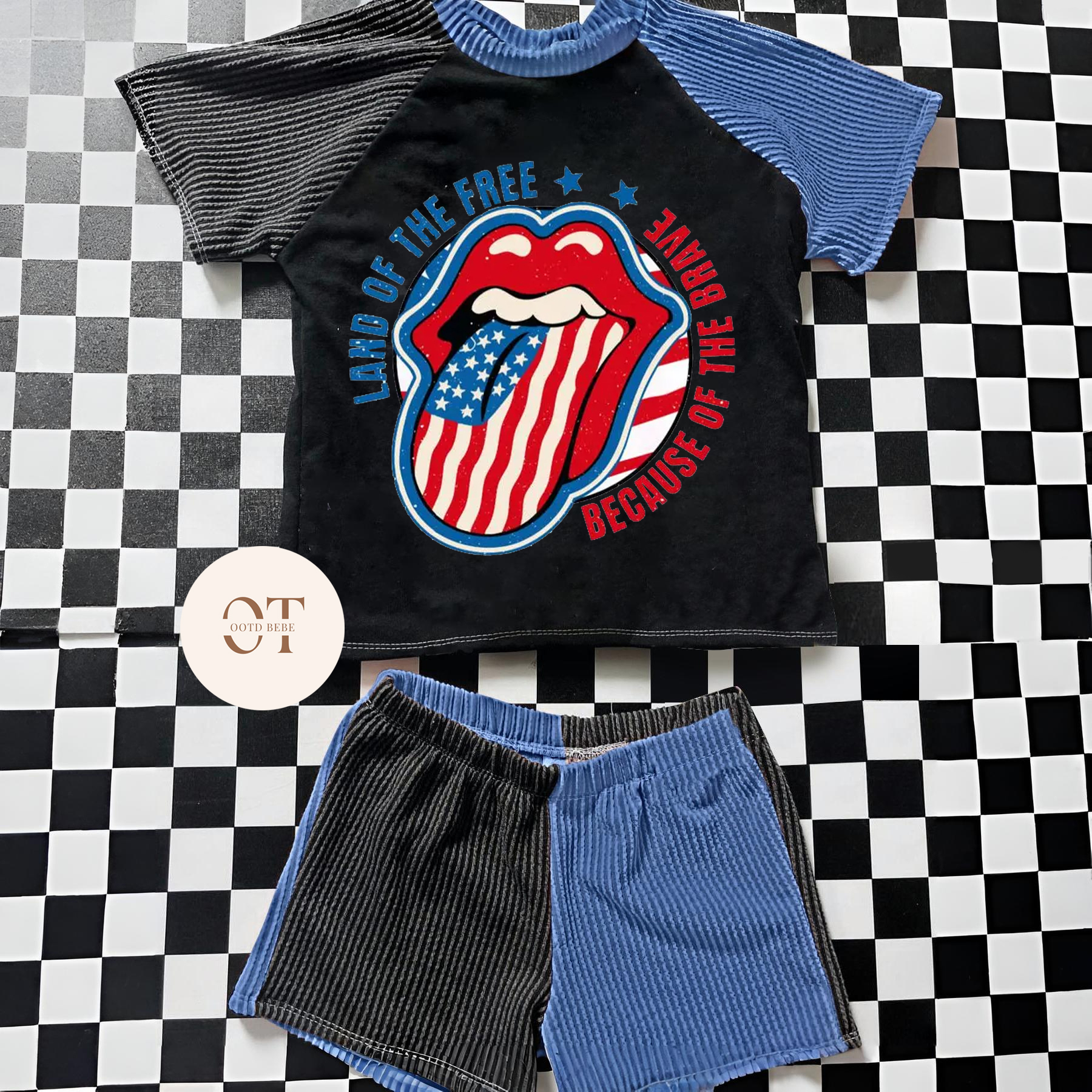 Toddler Land Of The Free Set