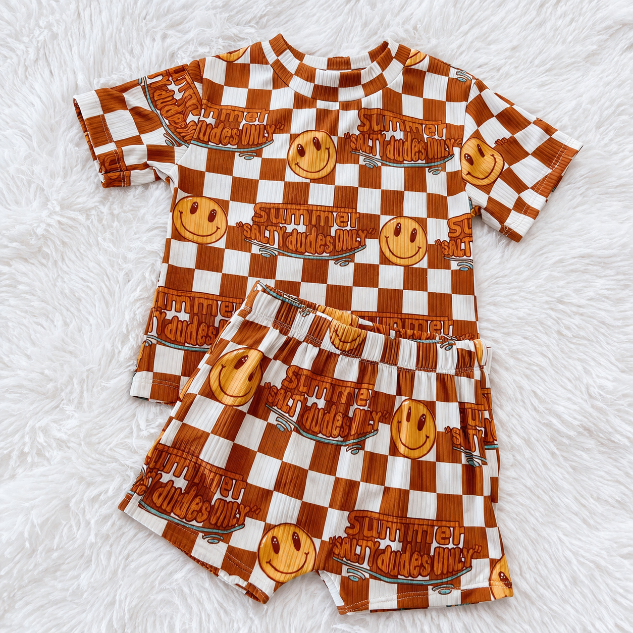 Baby Summer Salty Dudes Only Set