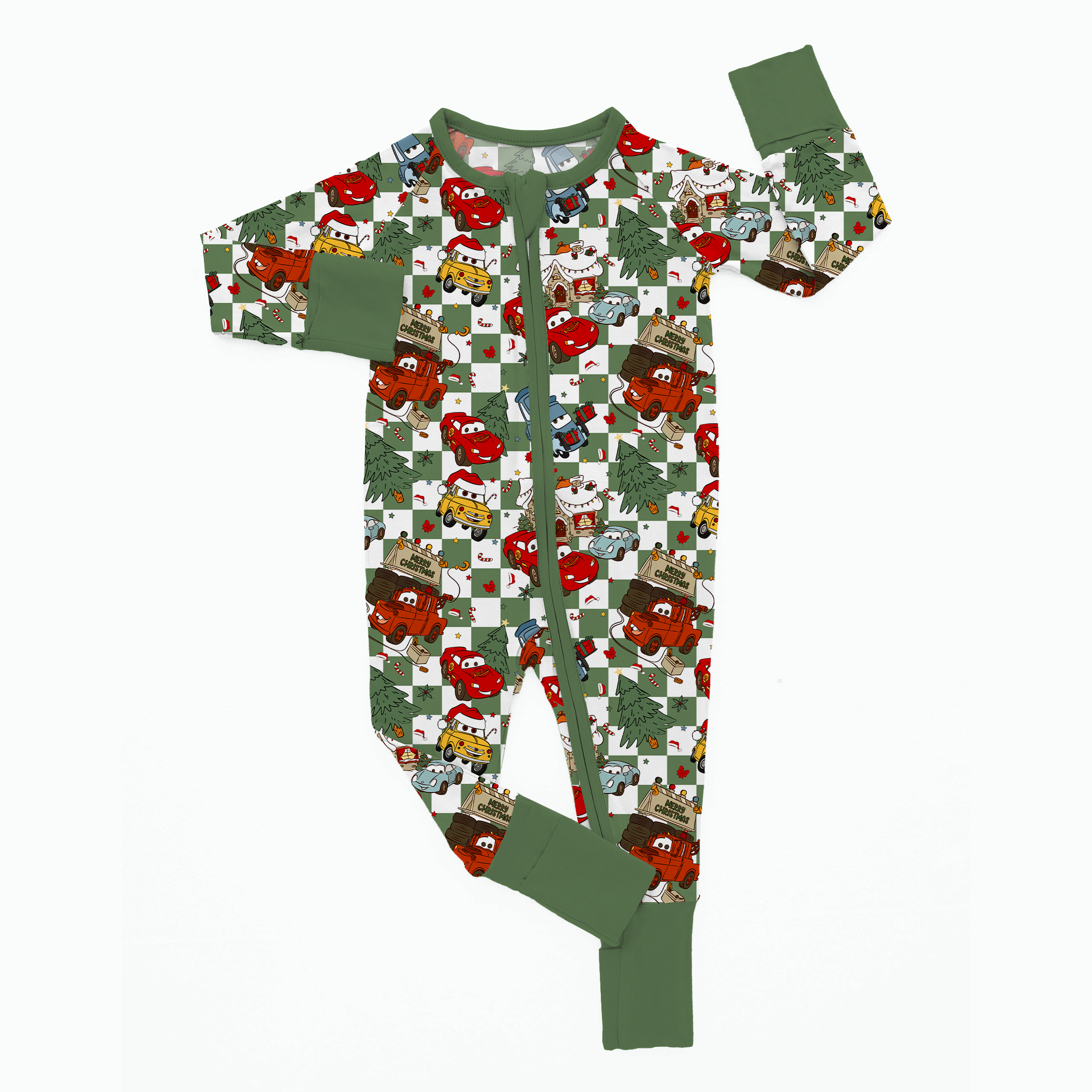 Newborn Cars Christmas Bamboo Sleeper