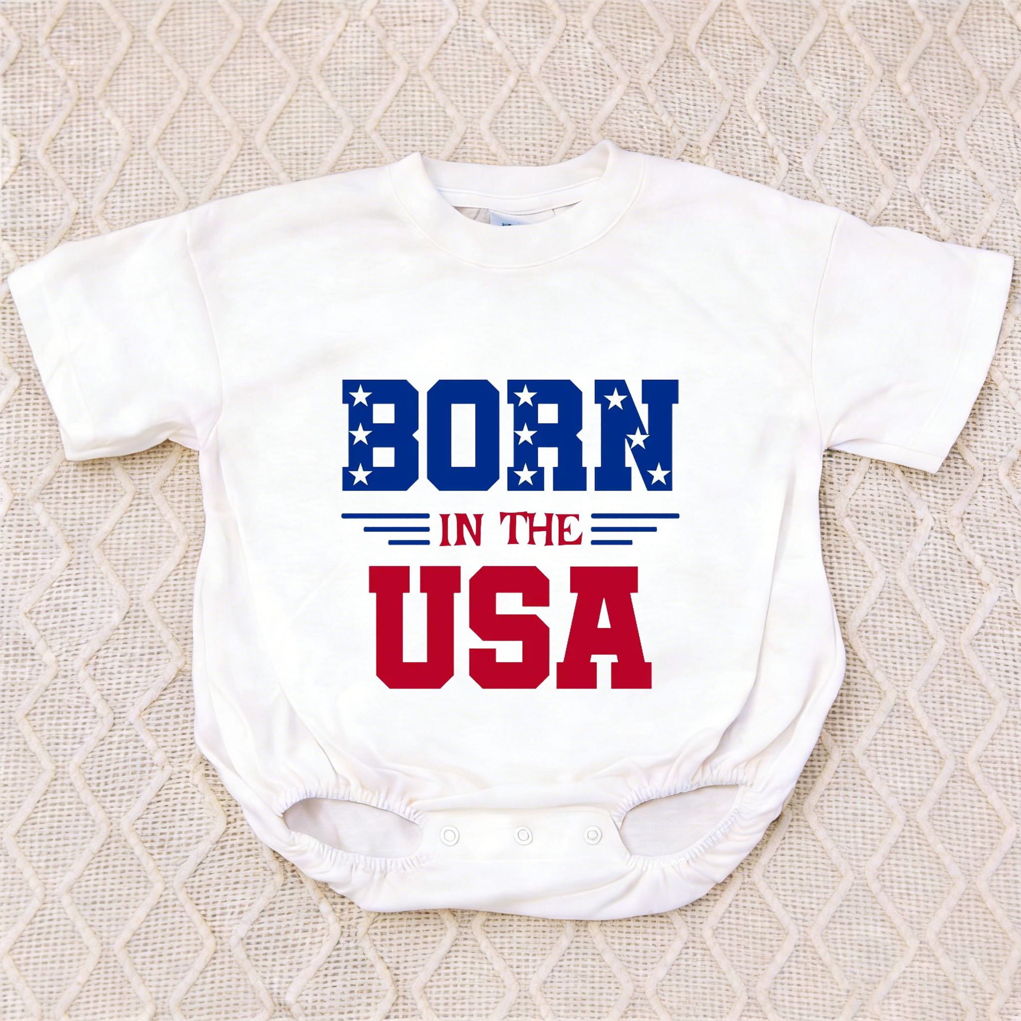 Baby Born In The USA Romper