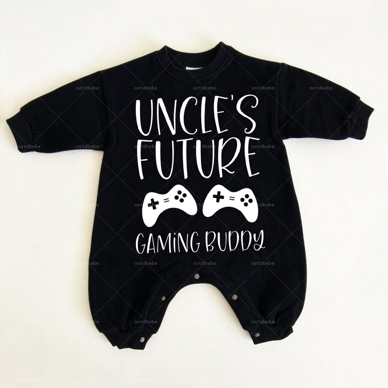 Baby Uncle's Future Gaming Buddy Jumpsuit