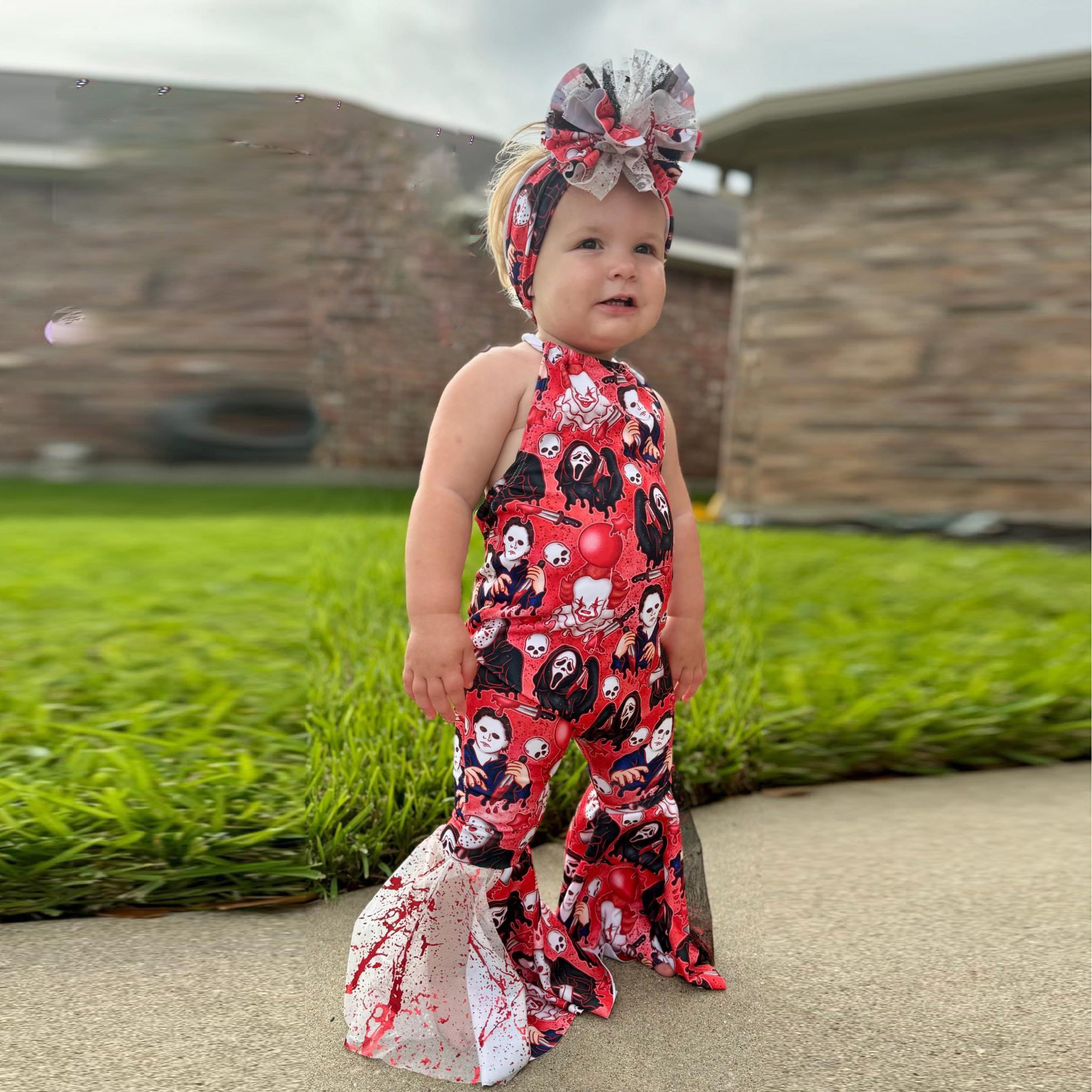 Baby Print Romper