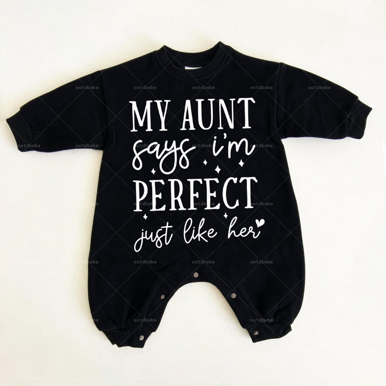 Baby My Aunt Says I'm Perfect Just Like Her Jumpsuit