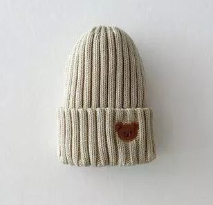 Embroidered Bear Hat