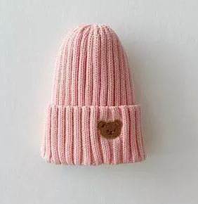 Embroidered Bear Hat