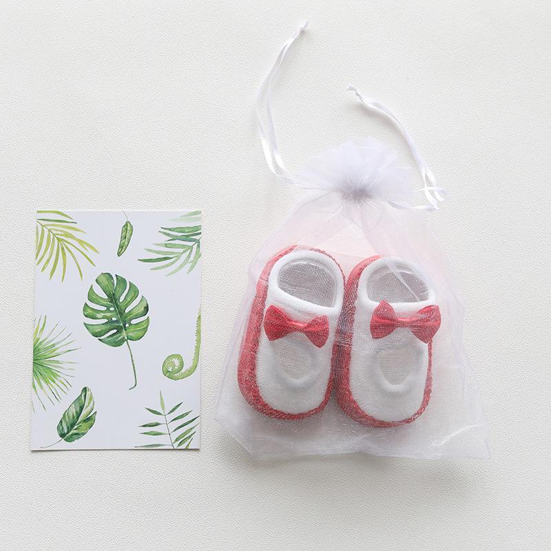 Baby Bow Bottom Floor Shoes-visikids