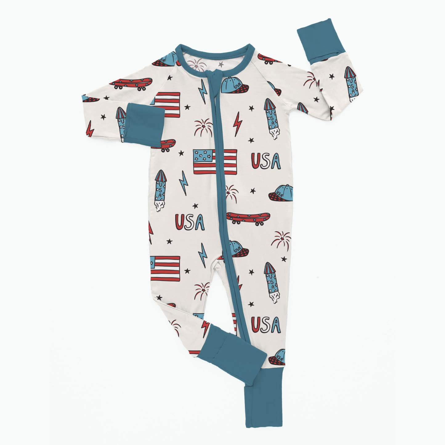 Newborn Independence Day Bamboo Sleeper