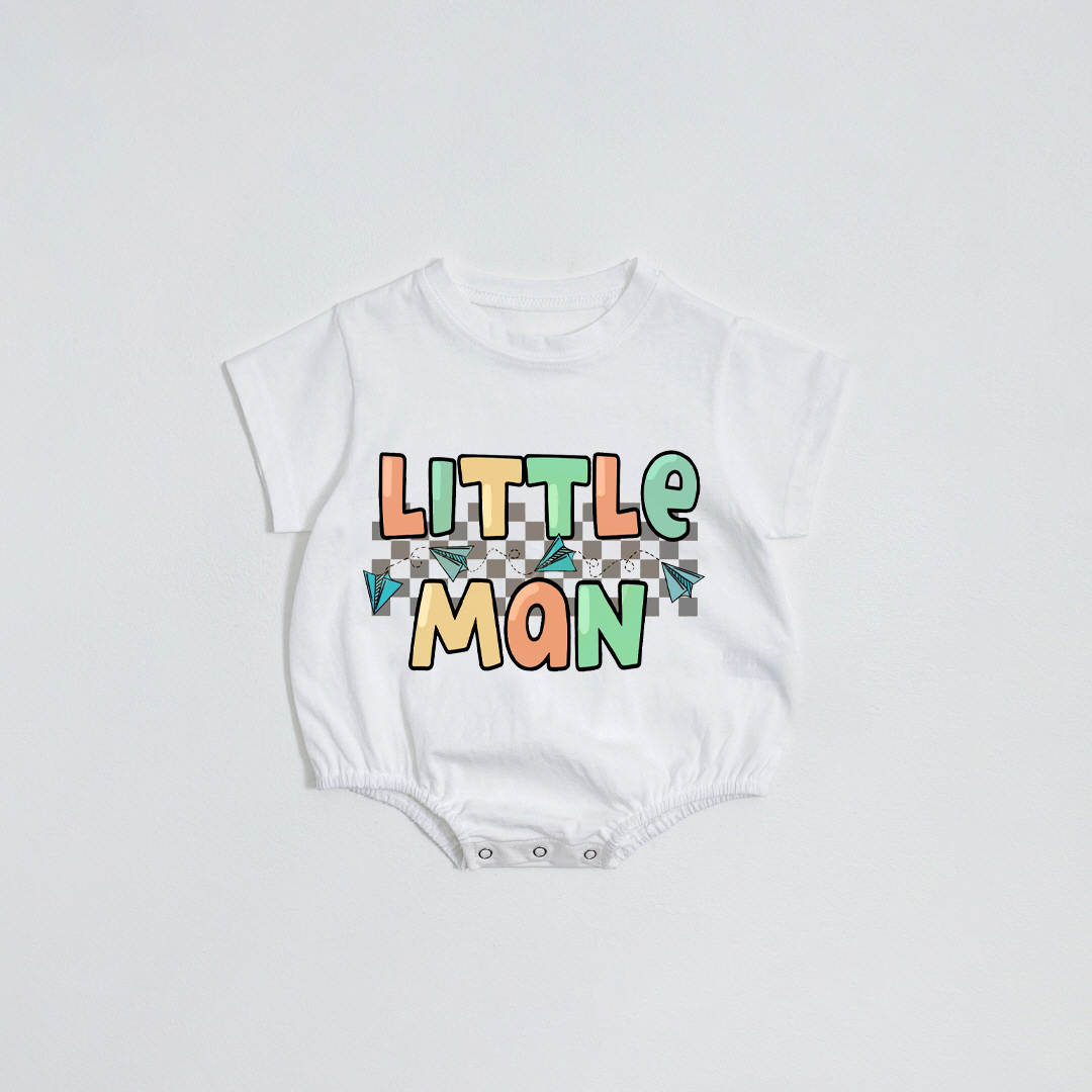 Baby Little Man Romper