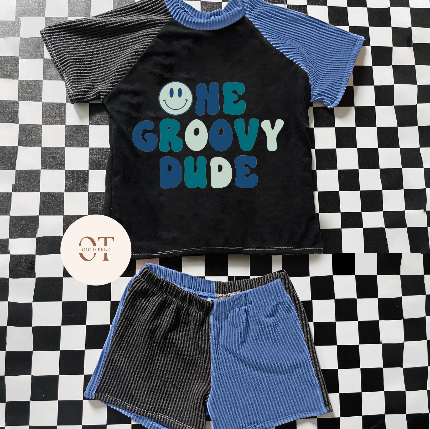 Toddler One Groovy Dude Set