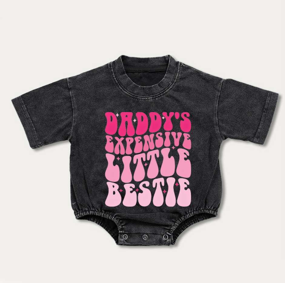 Baby Daddy's Expensive Little Bestie Romper