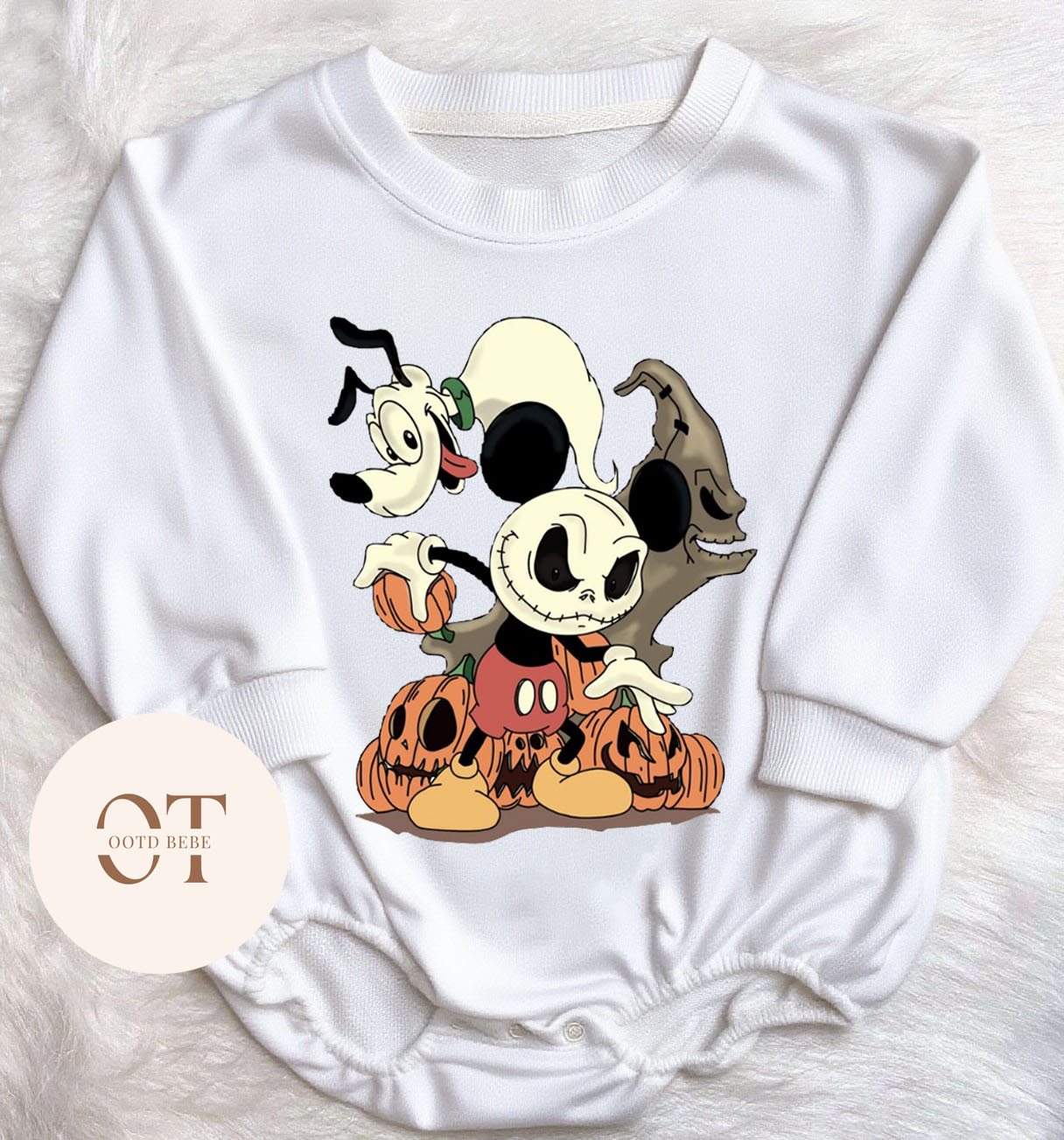 Baby Halloween Bubble Romper