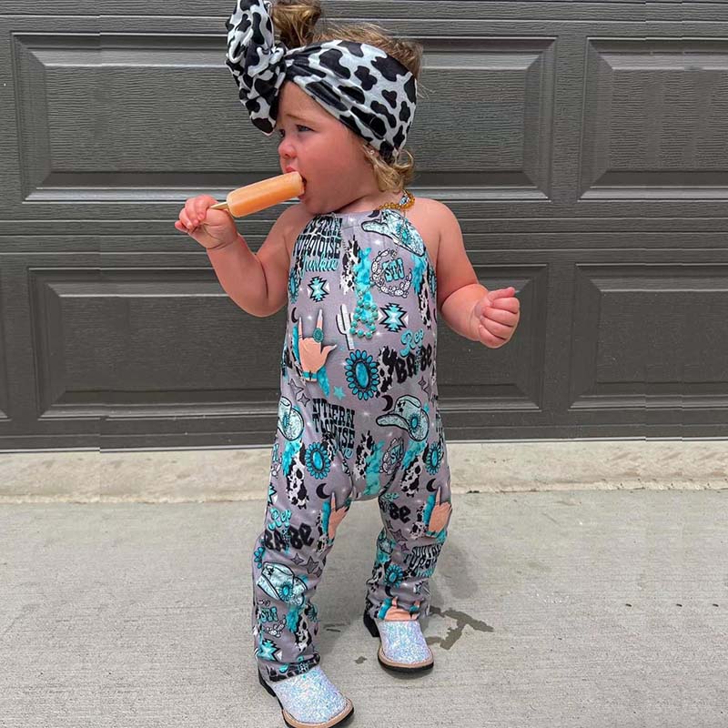 Baby Girl Cowboy Jumpsuit
