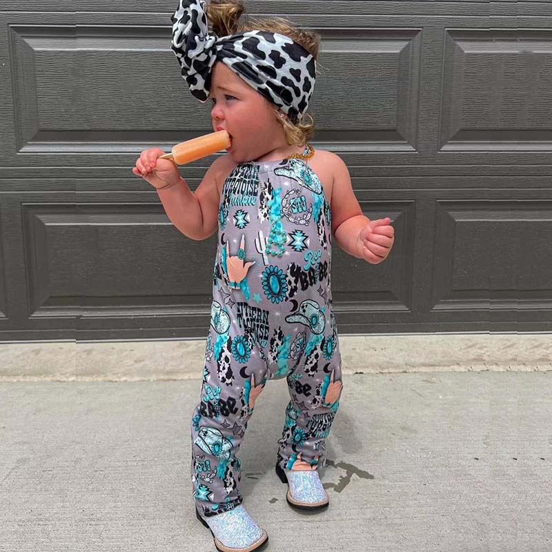 Baby Girl Cowboy Jumpsuit