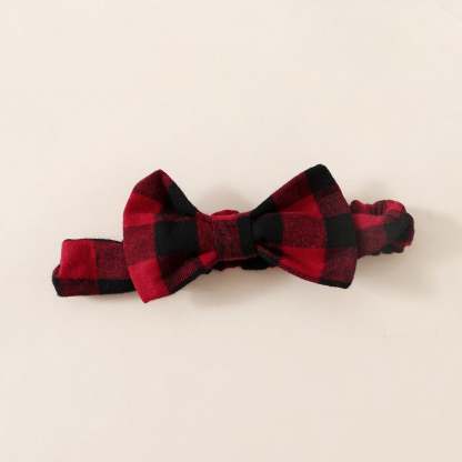 2-Piece Baby Plaid Dresses