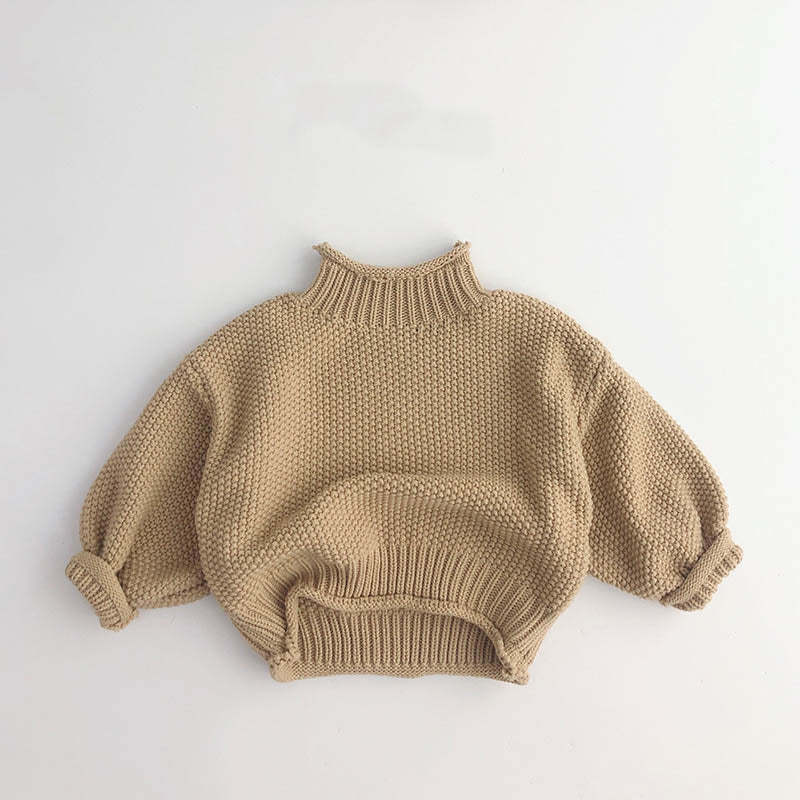 Toddler Solid Color Sweaters
