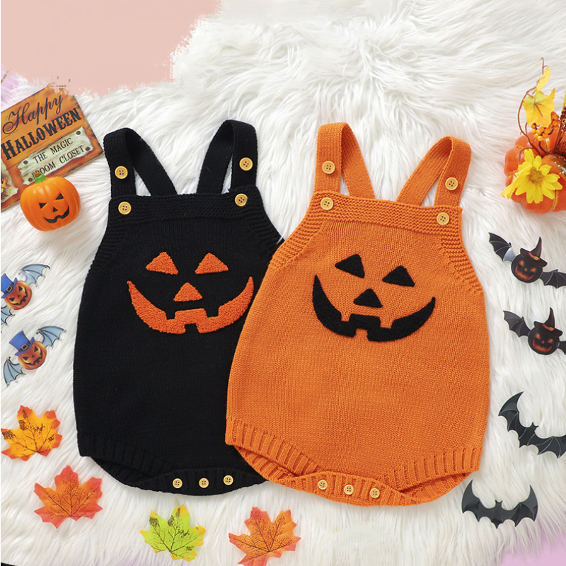 Newborn Pumpkin Romper