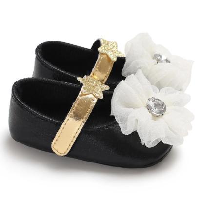 0-1y Baby Bow Soft Bottom Toddler Shoes-visikids