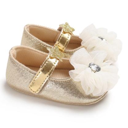 0-1y Baby Bow Soft Bottom Toddler Shoes-visikids