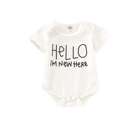 Infant Cute Rainbow Romper