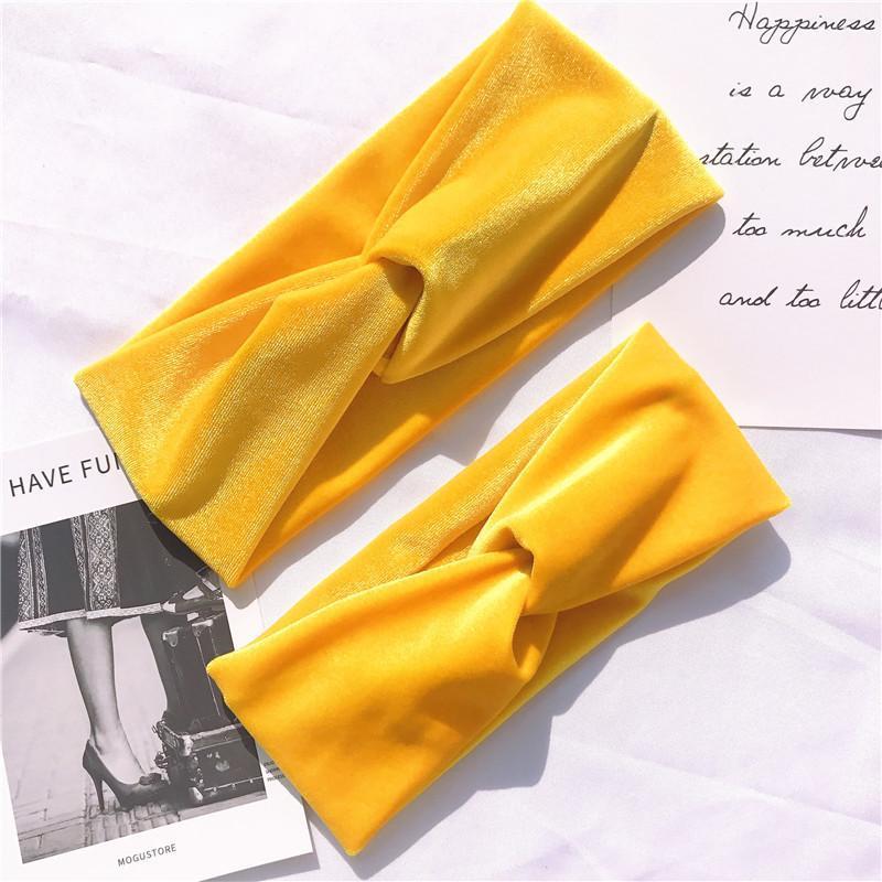 MOM and ME Velvet Cross Hairband-visikids