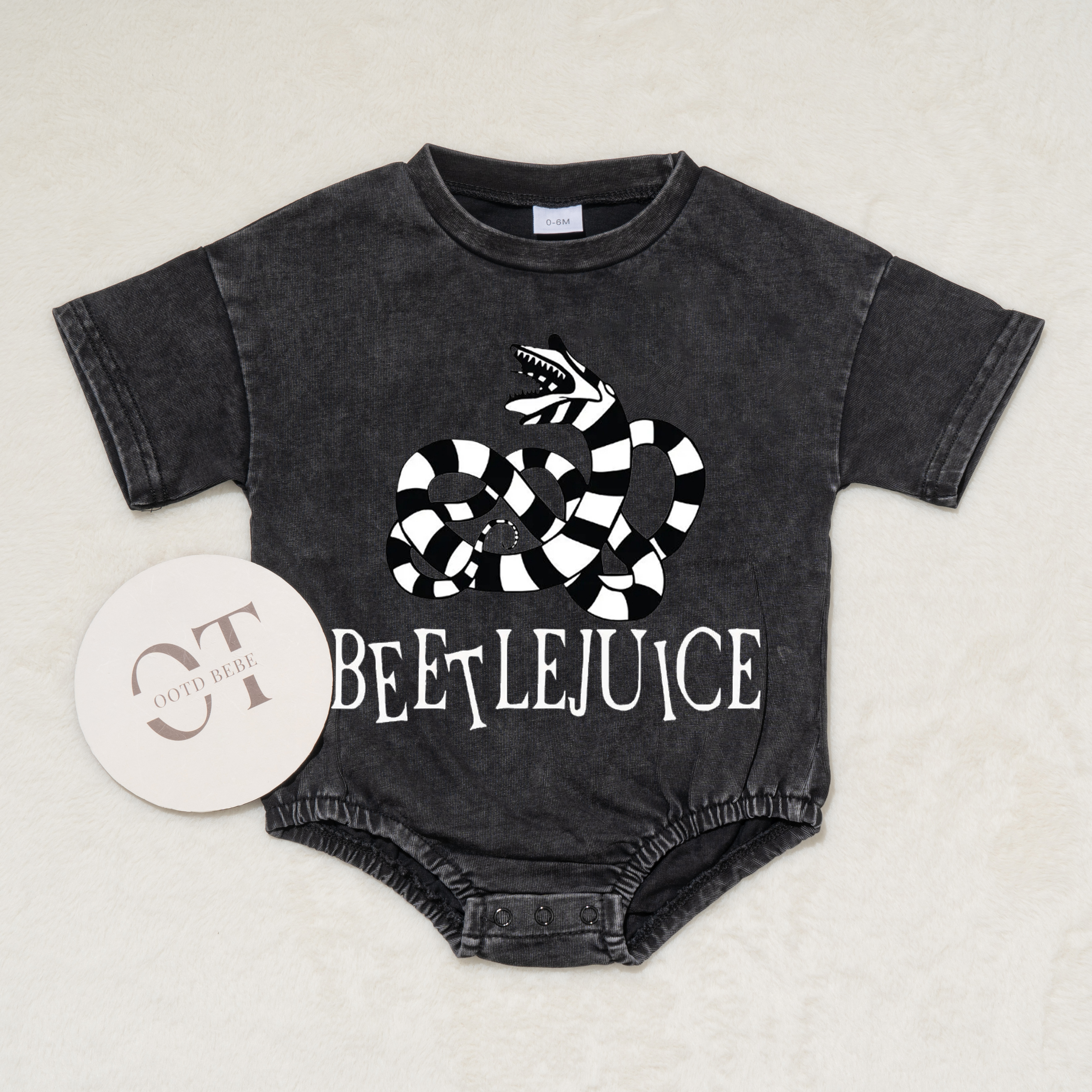 Baby Beetlejuice Romper