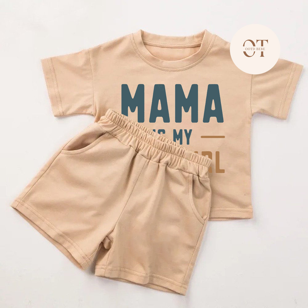 Toddler Mama Is My Best Girl Set