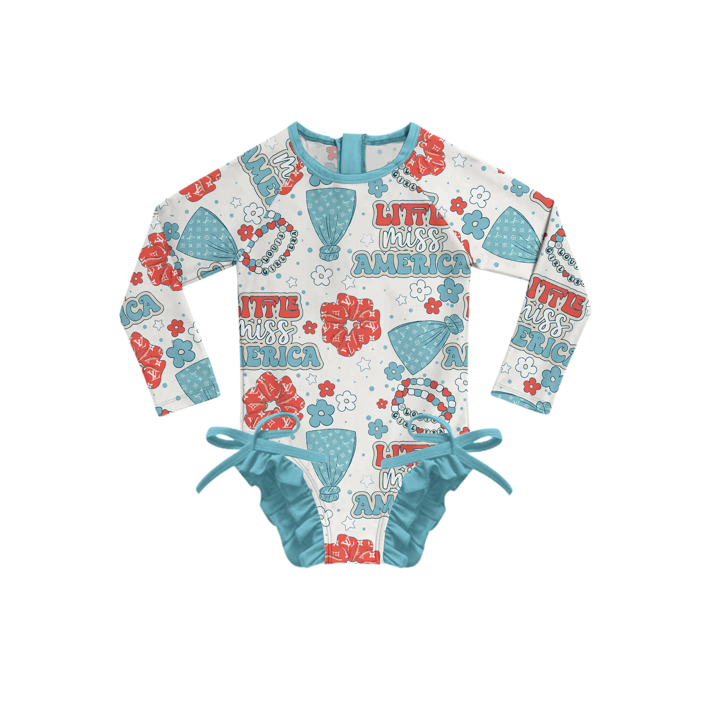 Baby Little Miss America Swimsuit